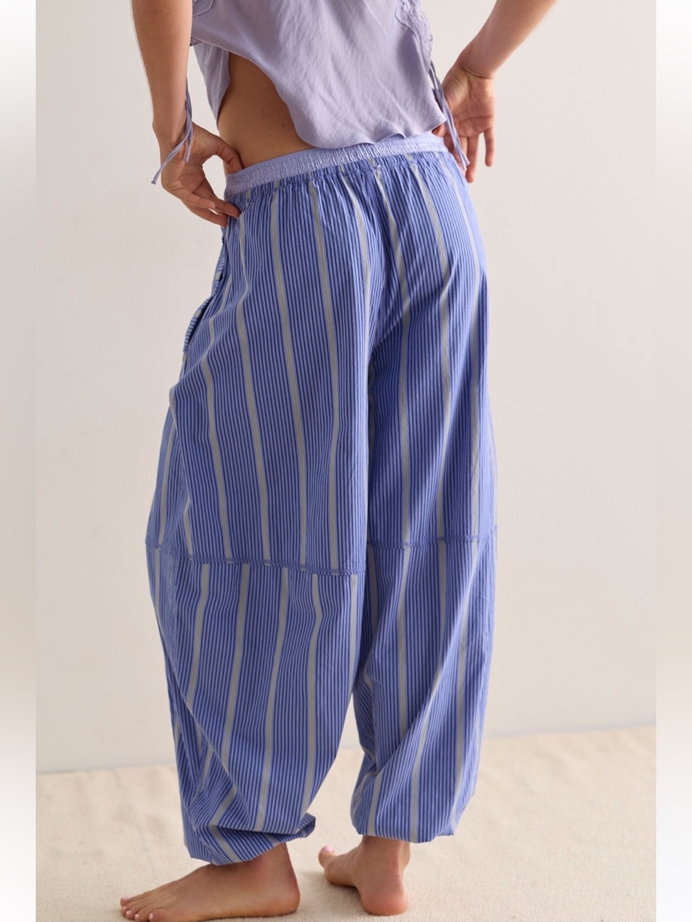 NWOT Free People Over the Moon house pants - Picture 2 of 6